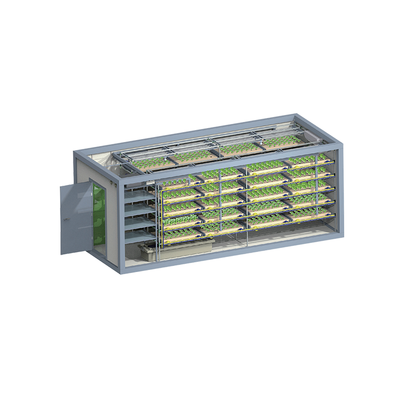 Solárny kontajner na výsadbu