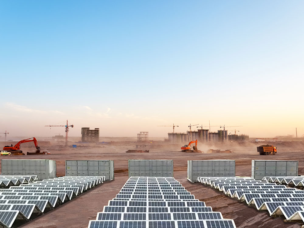 Solar Power Containers for Infraštruktúra